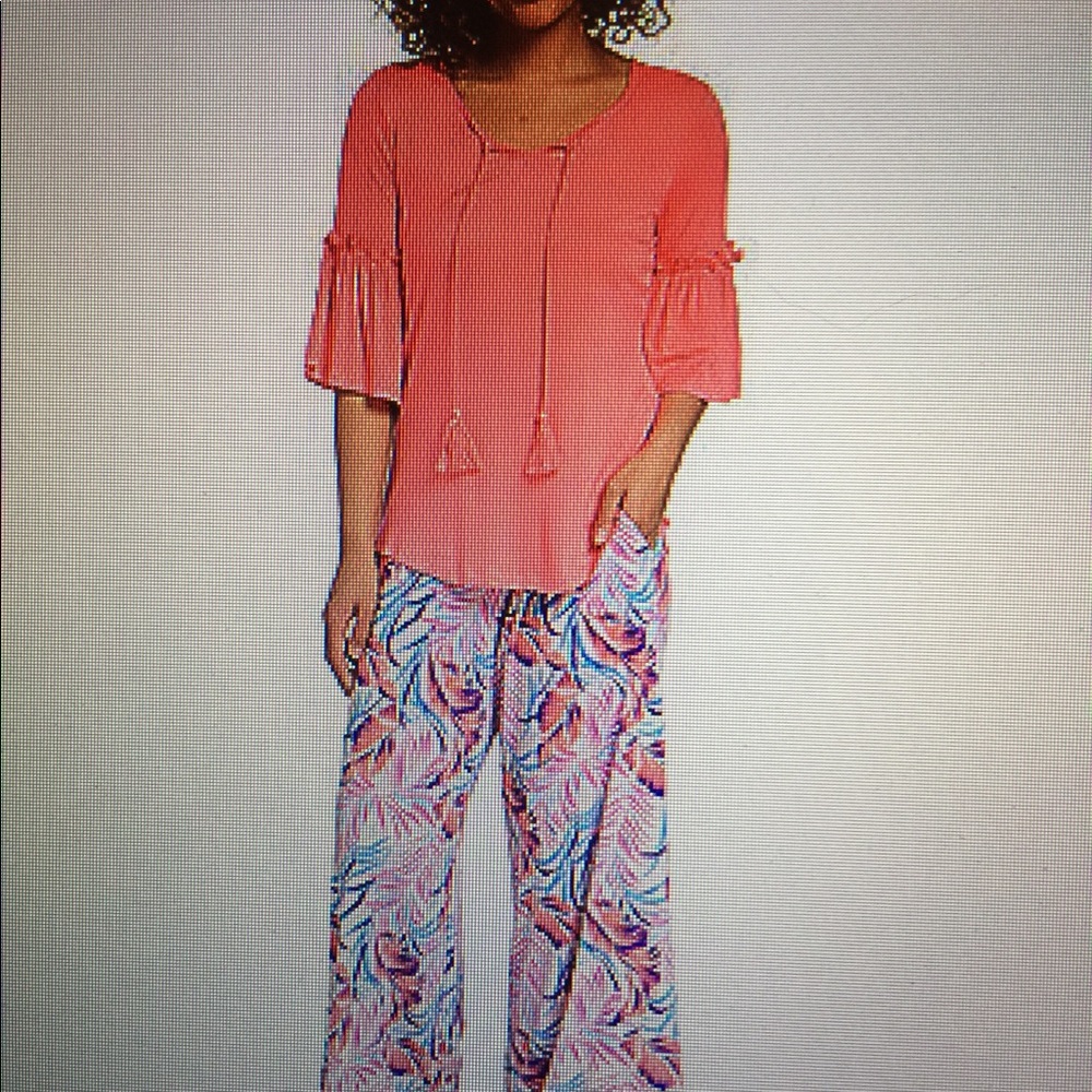 Billowy Palazzo Pants Choose Size